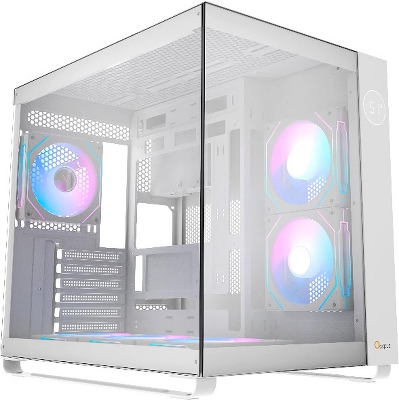 корпус Ocypus Iota C70 WH ARGB, ATX, Type-C(3.1)*1, USB3.0*2, BOTTOM 3x120mm ARGB, REAR 1x120mm ARGB, MB SIDE 2x120mm ARGB
