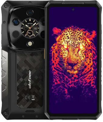 Смартфон Ulefone Armor 28 Ultra TH 16+1TB Black/6.67” AMOLED FHD+/1.04” 340x340/MTK9300+/And15/50+50+64+ThermoVue T2/50/10600mAh/5G/uSmart