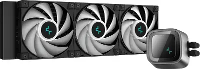 Система водяного охлаждения Deepcool LS720 ARGB Soc-AM5/AM4/1200/1700/1851 черный 4-pin 20-32.9dB Al 300W 1607gr Ret (R-LS720-BKAMNT-G-1)