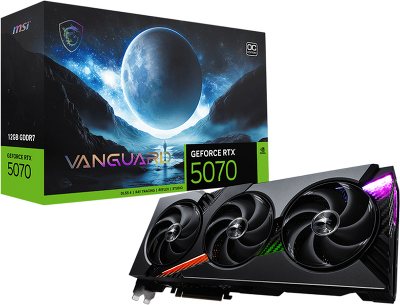 MSI GeForce RTX 5070 12G VANGUARD OC