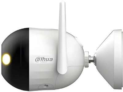 DAHUA DH-IPC-F2CP-LED-0280B Уличная цилиндрическая IP-видеокамера Full-Color 2Мп, объектив 2.8мм, обнаружение людей, LED 30м, микрофон, IP67, Wi-Fi металл/пластик