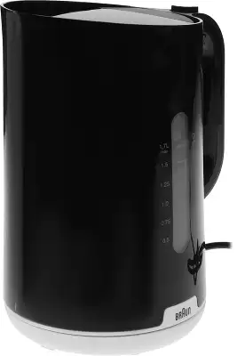 Чайник электрический Braun WK1100BK 1.7л. 2200Вт черный корпус: пластик