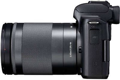 Цифровая фотокамера Canon EOS-M50 Black Kit (EF-M 18-150 мм f/3.5-6.3 IS STM)