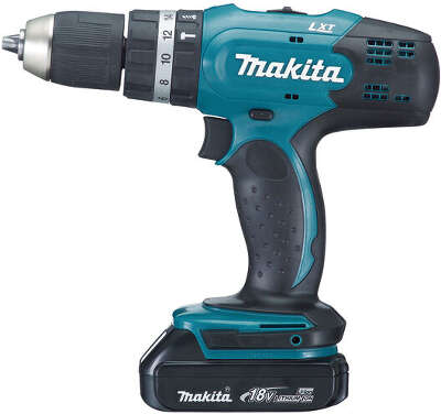 Дрель-шуруповерт Makita DHP453SYE аккум. патрон:быстрозажимной (кейс в комплекте)