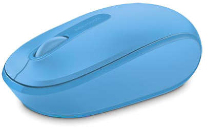 Мышь беспроводная Microsoft Retail Wireless Mobile Mouse 1850 Cyan Blue USB (U7Z-00058)