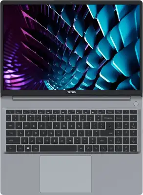 Ноутбук Tecno MegaBook K16SDA Ryzen 5 7430U 16Gb SSD1Tb AMD Radeon Graphics 16" IPS WUXGA (1920x1200) Windows 11 Home grey WiFi BT Cam 6060mAh (71003300343)