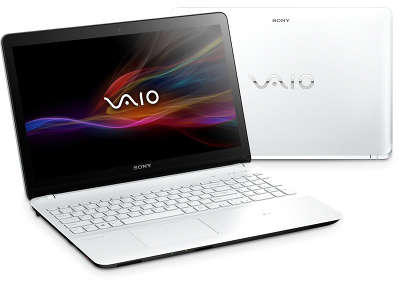 Ноутбук Sony VAIO SVF1521R1R White 15.5