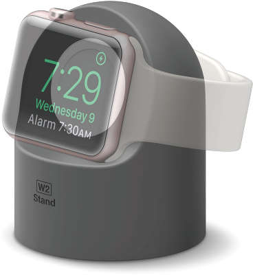 Подставка Elago W2 Stand для Apple Watch, Dark Grey [EST-WT2-DGY]