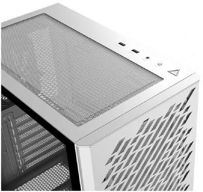 XPG VALOR AIR white / ATX / tempered glass / 4x 120mm black fans/front magnet filter/ VALORAIRMT-WHCWW