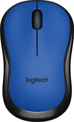 Мышь беспроводная Logitech Wireless Mouse M220 SILENT - BLUE USB (910-004879)