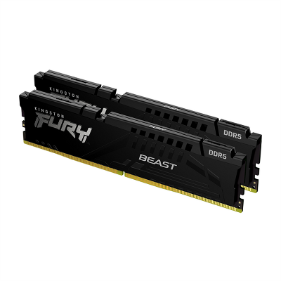 Оперативная память Kingston 64GB 5600MT/s DDR5 CL40 DIMM (Kit of 2) FURY Beast Black XMP