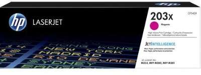 Картридж лазерный HP 203X CF543X пурпурный (2500стр.) для HP M254/280/281