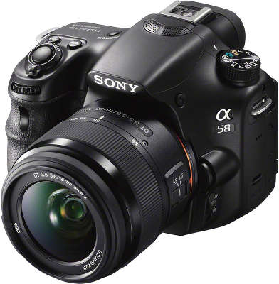Цифровая фотокамера Sony Alpha SLT-A58 Kit (18-55 мм F3.5-5.6)