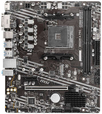 Материнская плата MSI B550M-A PRO (AM4, mATX, B550, 2xDDR4, DVI+HDMI, RTL) (B550M-A PRO)