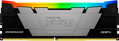 Память оперативная/ Kingston 8GB 3200MT/s DDR4 CL16 DIMM FURY Renegade RGB
