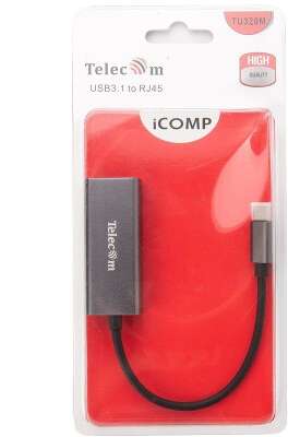 VCOM USB 3.1 Type-C - RJ-45 Telecom TU320M