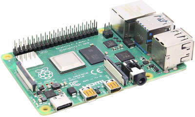 Микрокомпьютер Raspberry Pi 4 Model B 4Gb (44589)