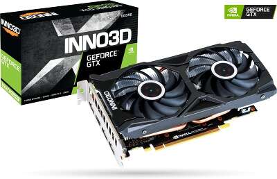 Видеокарта Inno3D nVidia GeForce GTX1660 SUPER Twin X2 6Gb GDDR6 PCI-E HDMI, 3DP