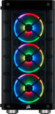 Корпус Corsair iCUE 465X RGB, черный, ATX, Без БП (CC-9011188-WW)