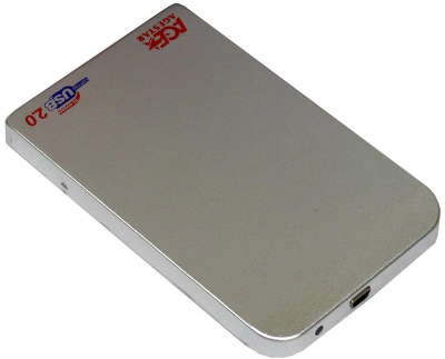 Контейнер для HDD 2.5" AgeStar SUB201 SATA серебристый USB2.0
