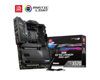 Материнская плата ATX LGAAM4 MSI MPG X570S CARBON MAX WIFI