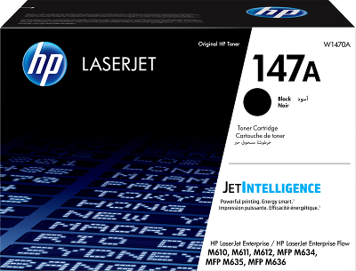 Тонер-картридж/ HP 147A Black LaserJet Toner Cartridge
