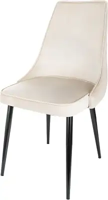 Стул для дома Бюрократ CH-K4 бежевый Holland 06 металл черный на ножках (CH-K4_1/HL07)
