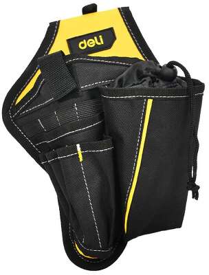 Поясная сумка-кобура монтажника Deli DLP07