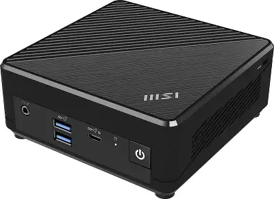 Неттоп MSI Cubi N ADL-017BRU N100 (0.8) UHDG без ОС 2xGbitEth WiFi BT 65W черный (936-B0A911-079)
