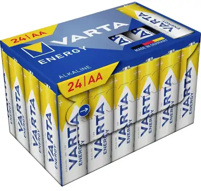 Батарея Varta Energy LR6 AA AA (24шт) блистер