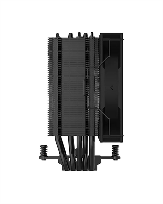 Кулер для процессора DEEPCOOL AG500 BK ARGB LGA1700/1200/115X/AM5/AM4 (12шт/кор, TDP 240W, PWM, ARGB Fan 120mm, 5 тепл. трубок) RET