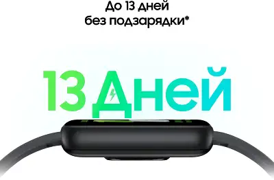 Смарт-часы Samsung Galaxy Fit 3 SM-R390 1.6" AMOLED корп.графитовый рем.графитовый разм.брасл.:M/L (SM-R390NZAACIS)
