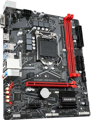 Материнская плата mATX LGA1200 GIGABYTE B460M Gaming HD