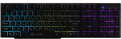 Клавиатура Оклик 780G SLAYER черный USB for gamer LED