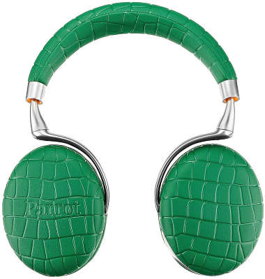Наушники с ПДУ и микрофоном Zik 3.0 Parrot, зелёные, крокодил [PF562024]