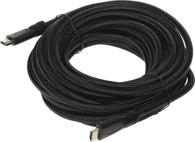 Кабель аудио-видео Cactus CS-HDMI.2-10 HDMI (m)/HDMI (m) 10м. позолоч.конт. черный