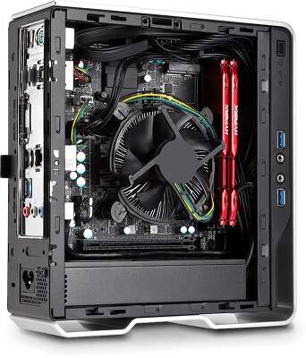 Корпус In-Win BQS696BS Chopin, черный/серый, mini-ITX, 150W (6138681)