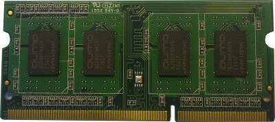 Модуль памяти DDR4 SODIMM 8Gb DDR2666 CL16 Qumo (QUM4S-8G2666P19)