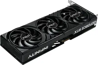 Видеокарта Palit PCI-E 5.0 RTX5060Ti INFINITY 3 OC NVIDIA GeForce RTX 5060TI 16Gb 128bit GDDR7 2407/28000 HDMIx1 DPx3 HDCP Ret