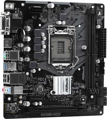 Материнская плата mATX LGA1200 ASRock H410M-HDV