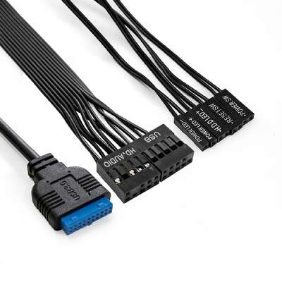 Exegate EX292352RUS Корпус Minitower ExeGate BAA-113U-AAA350 (mATX, БП AAA350 с вент. 8см, 2*USB+1*USB3.0, аудио, черный)