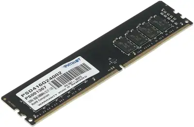 Память DDR4 16GB 2400MHz Patriot PSD416G24002 Signature RTL PC4-19200 CL17 DIMM 288-pin 1.2В dual rank Ret