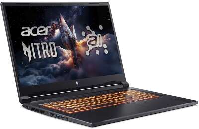 Ноутбук Acer Nitro V 17 AI ANV17-41-R9Q9 AMD Ryzen 7 260/16Gb (1*16 D5)/SSD1Tb/RTX5060 8Gb (95W)/17.3