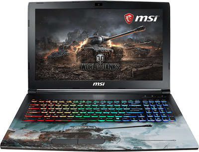 Ноутбук MSI GP62M WOT Edition 7REX-2092XRU 15.6" FHD i5-7300HQ/8/1000/GTX1050Ti 4G/WF/BT/CAM/DOS