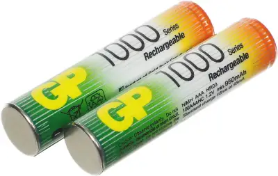 Аккумулятор GP 100AAAHC AAA NiMH 1000mAh (2шт)