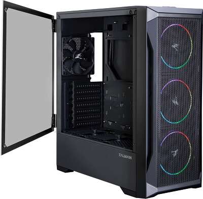 Корпус Zalman Z8 MS, черный, EATX, Без БП (Z8 MS)