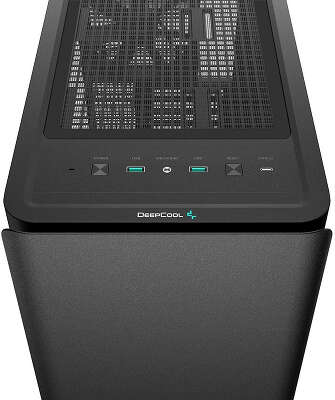 Корпус Deepcool CK500 черный без БП ATX 2x120mm 1x140mm 2xUSB3.0 audio bott PSU