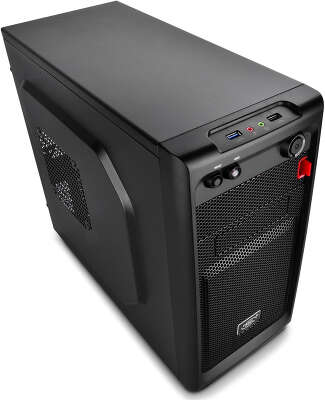 Корпус Deepcool Smarter, черный, mATX, Без БП (Smarter Black)