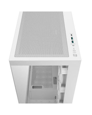 корпус Deepcool CG580 4F V2 WH без БП, боковое окно (панорама), 4x120mm ARGB PWM вентилятора, белый, ATX (R-CG580-WHADA4-G-2)
