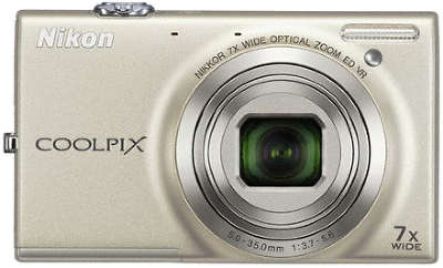 Цифровая фотокамера Nikon COOLPIX S6150 Silver